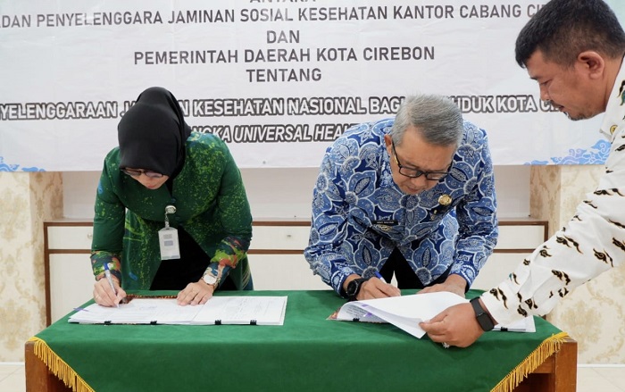 Pemkot Cirebon Teken MoU Dengan BPJS Kesehatan Libatkan RSUD Gunung