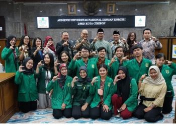 Komisi I DPRD Apresiasi Niat Mahasiswa UNAS Jakarta Gali Seni Budaya Kota Cirebon