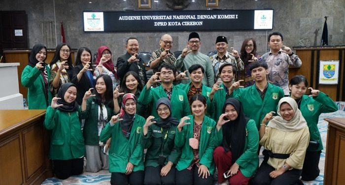 Komisi I DPRD Apresiasi Niat Mahasiswa UNAS Jakarta Gali Seni Budaya Kota Cirebon
