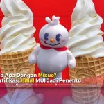 ilustrasi sertifikasi halal MUI untuk es krim mixue