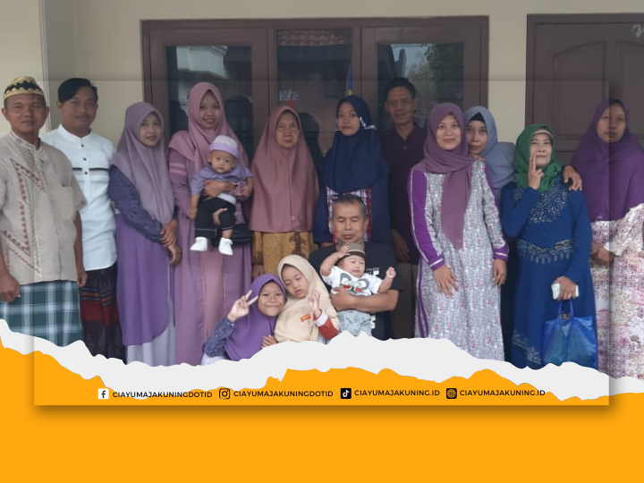 foto bersama momen idul fitri, setelah 1 bulan berpuasa ramadan