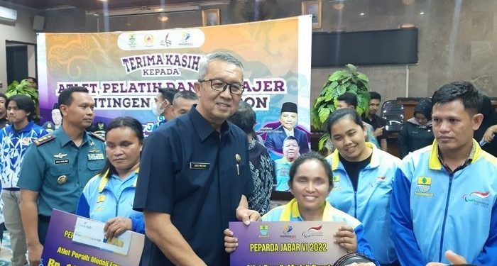 Pemkot Cirebon Kucurkan Bonus Rp5,5 Miliar Bagi Atlet Peraih Medali Porprov XIV Jabar