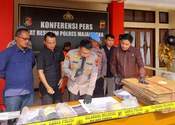 Gondol 39 Komputer di Lima Sekolah, Tiga Pencuri di Majalengka Dibekuk