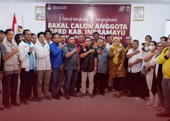 KPU Indramayu Baru Terima Pendaftaran 395 Bacaleg dari Delapan Parpol