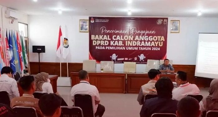 Hanya Partai Garuda yang Tak Daftarkan Bacalegnya ke KPU Indramayu