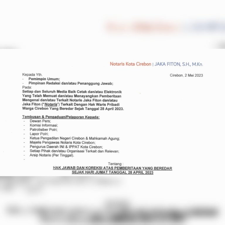 Notaris Kota Cirebon