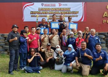 Libatkan Insan Pers, Polres Majalengka Gelar Lomba Menembak ‘Kapolres Cup’