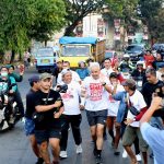 Bacapres Ganjar Pranowo Jogging di Cirebon