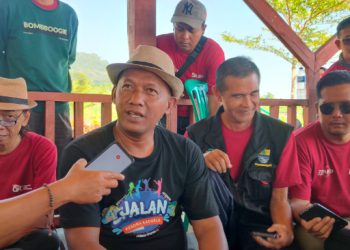 Direktur BUMDes Arya Kemuning Desa Kaduela Kecamatan Pasawahan Kabupaten Kuningan, Iim Ibrahim.