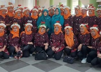 PKK Lohbener Indramayu Juara Lomba Yel-yel Tingkat Jabar