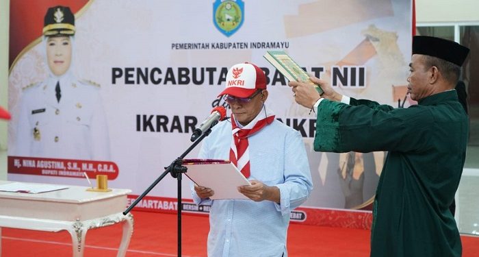 Malam HUT RI ke-78, 121 Eks Anggota NII Pengikut Panji Gumilang Ikrar Setia NKRI