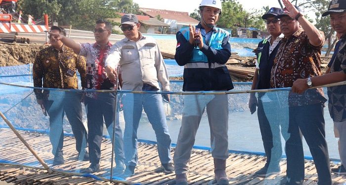 Hambat Irigasi, DKPP Indramayu Minta Pelaksana Proyek di Anjatan Naikan Debit Air
