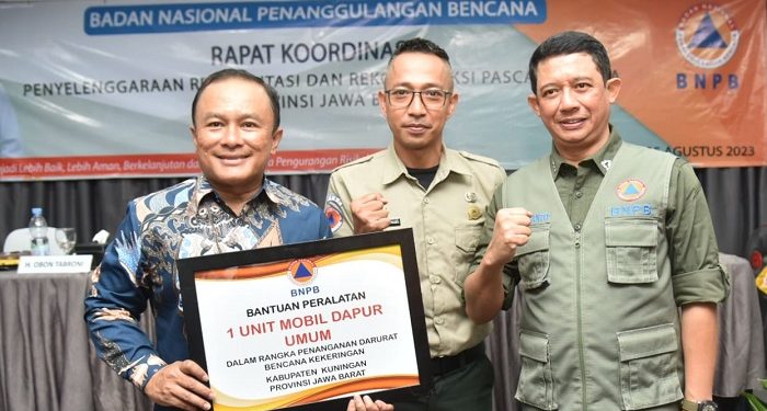 Hadapi Kekeringan, BPBD Kuningan Terima DSP Rp250 Juta dari BNPB
