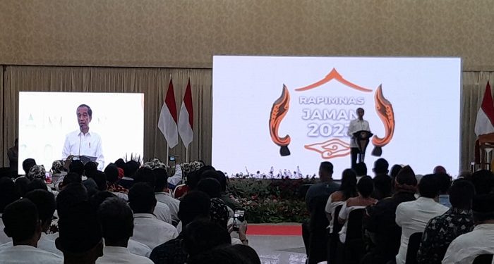 Presiden Jokowi Buka Rapimnas Jaman 2023 di Kota Cirebon