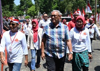 Bupati Kuningan Hadiri Puncak Gebyar 10001 Merah Putih Ke-8 di Gedung Linggarjati