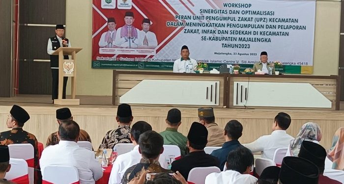 Bupati Karna Minta Baznas Majalengka Bentuk Kesekretariatan UPZ Kecamatan