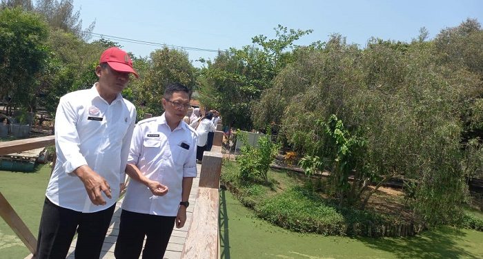 Pemkab Cianjur Studi Tiru Pengelolaan RTH ke Taman Kehati Indramayu