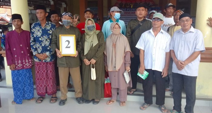 Sumarno, Calon Kuwu di Ciledug Cirebon yang Istiqomah Pakai Nomor Urut Dua