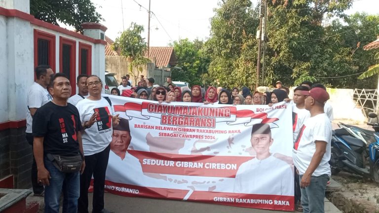 Deklarasi Dukungan Sedulur Gibran Cirebon. (Ist)