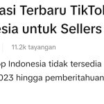 TikTok Shop Berhenti