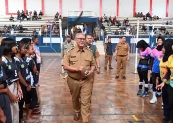 PBVSI Kuningan Gelar Turnamen Bola Voli Putri U-17 Jelang Hari Sumpah Pemuda
