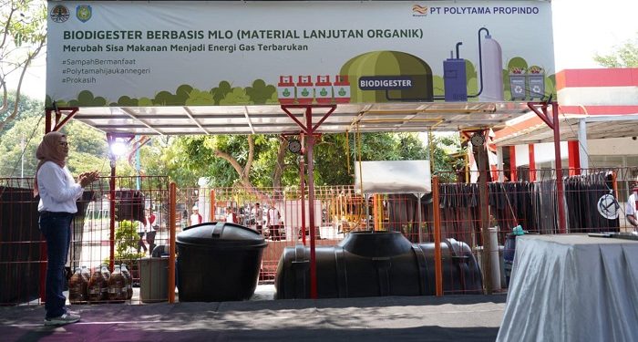 Teknologi Olah Sampah Biodigester Diresmikan di Taman Tjimanoek Indramayu