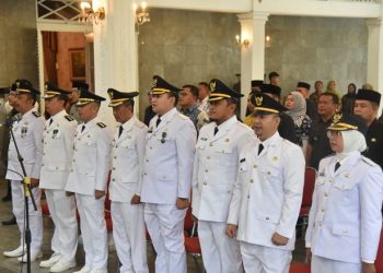Bupati Kuningan Lantik Delapan Camat Hasil Mutasi Jabatan