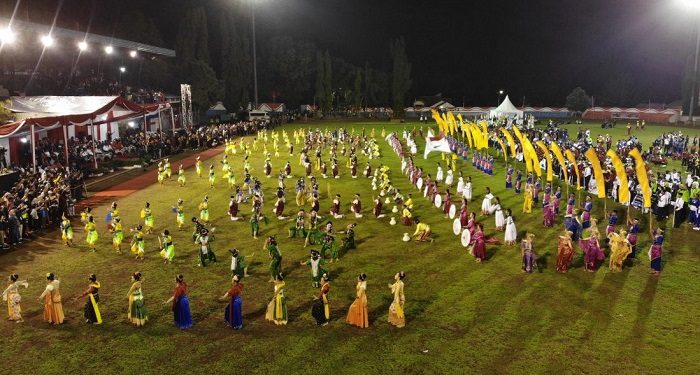 Begini Kemeriahan Opening Ceremony Porpemda Jabar XV di Kuningan