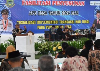 Kades se-Kuningan Diminta Optimalkan Pelaksanaan Transaksi Non Tunai Pemdes