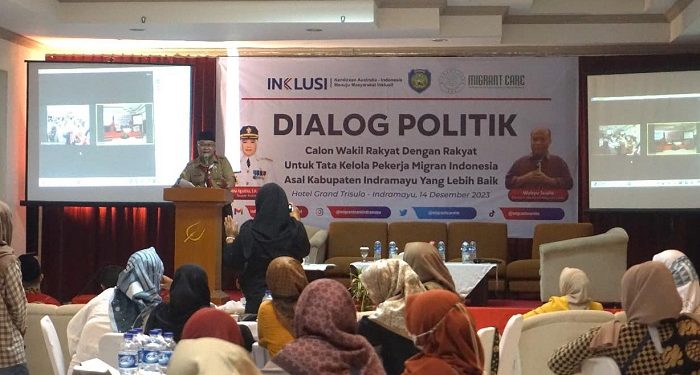 PMI Indramayu Jadi Lumbung Suara Pemilu 2024, Migrant Care Gelar Dialog Politik