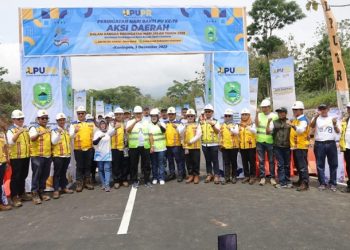 Bupati Kuningan Resmikan Jalan Cisantana – Cipari Sepanjang 2,2 Km