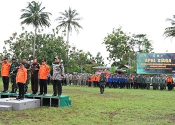Masuki Musim Hujan, Pemkab Kuningan Gelar Apel Kesiapsiagaan Bencana