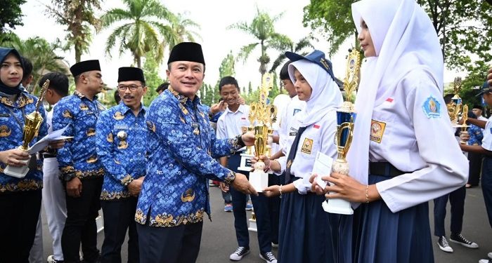 Berikut Daftar Pemenang Lomba Baris Berbaris Indah Korpri Kuningan