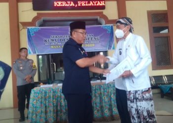 Sertijab Kuwu Jatiseeng Ciledug Cirebon, Sumarno: Mari Bersatu Bangun Desa yang Lebih Baik