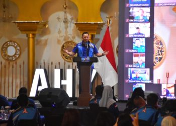Ketum Partai Demokrat AHY akan menggelar kampanye terbatas di Cirebon.