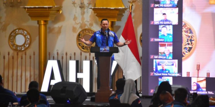 Ketum Partai Demokrat AHY akan menggelar kampanye terbatas di Cirebon.