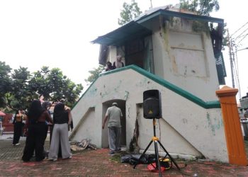 Disbudpar Kota Cirebon Bakal Revitalisasi Gedung Bundar di Taman Kebumen