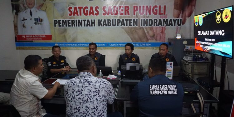 Satgas Saber Pungli Kabupaten Bekasi Studi Tiru ke Indramayu
