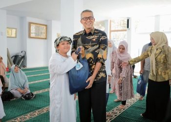 Peserta Kontes Juara Anak Sholeh Jabar Kafilah Kota Cirebon Resmi Dilepas