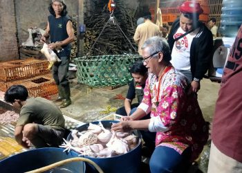 Jelang Lebaran, DKPP Indramayu Pantau Rumah Pemotongan Hewan di Haurgeulis