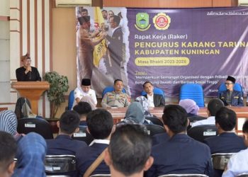 Gelar Raker, Karang Taruna Kuningan Diminta Bantu Tuntaskan Kemiskinan dan Pengangguran