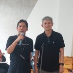 Pasangan Edy Can- Asep Saefullah saat memaparkan visi misi dalam rangkaian Pemilu AJI 2024. (ist)