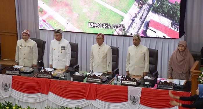 Rapat Paripurna DPRD Hari Jadi Majalengka ke-534, Pj Bupati Dedi Beberkan Hasil Program