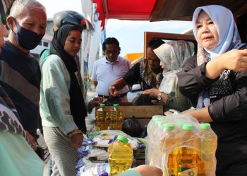 Pasar Murah di Puspa Siliwangi Kuningan Laris Manis Kurang dari Sejam