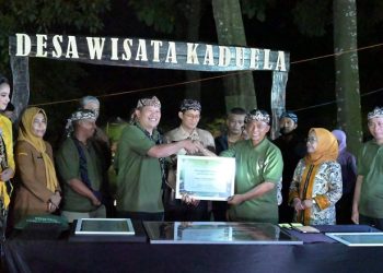 Kaduela Pasawahan Kuningan Masuk 50 Besar Desa Wisata Terbaik ADWI 2024