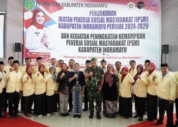 Entaskan Kemiskinan, IPSM Indramayu Periode 2024-2029 Dikukuhkan