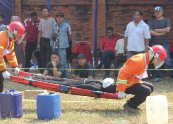 Tangkas Atasi Kebakaran, Damkar Kabupaten Cirebon Gelar Firefighting Competition 2024