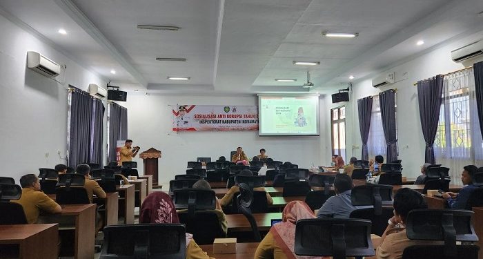 Inspektorat Indramayu Gelar Penyuluhan Antikorupsi Bagi Kalangan ASN