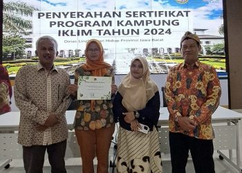RW 15 Kalijaga Harjamukti Kota Cirebon Raih Kampung Proklim 2024 dari KLHK