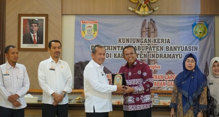 Pemkab Banyuasin Sumsel Studi Banding Soal LPPD ke Indramayu